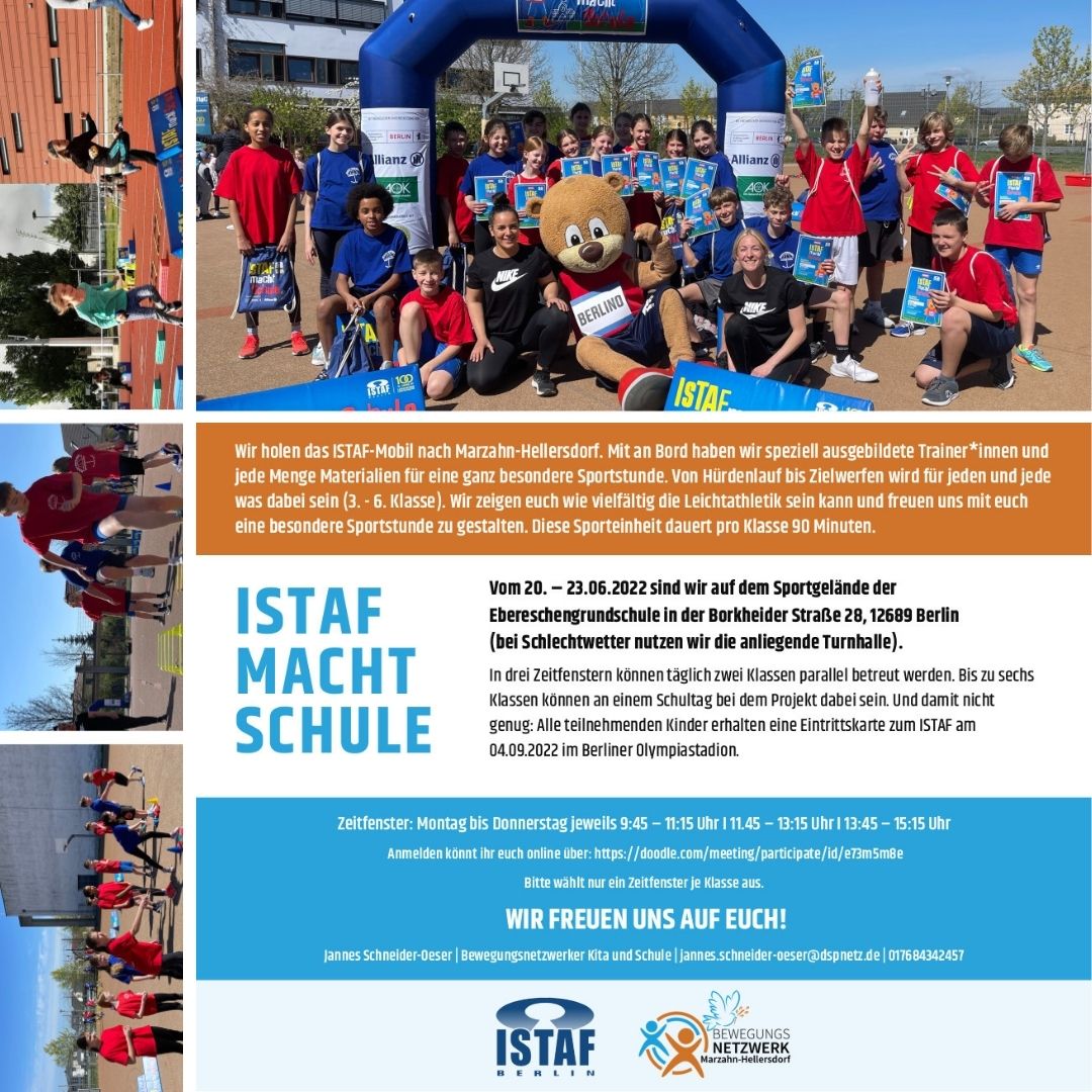 Sportaktionswoche "ISTAF macht Schule"