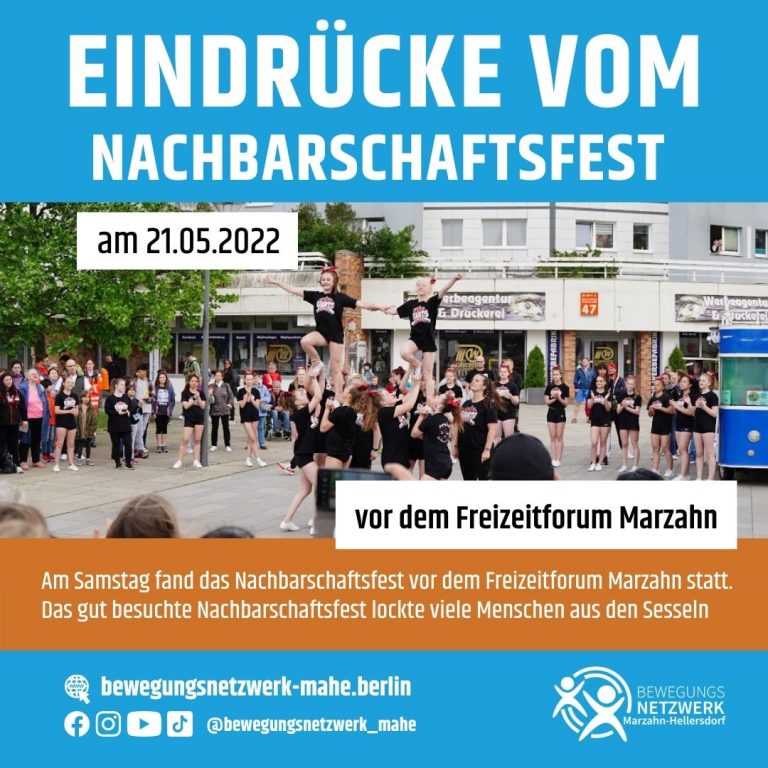 Eindrücke vom Nachbarschaftsfest