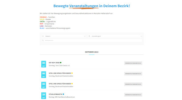 screenshot bewegte Veranstaltungen