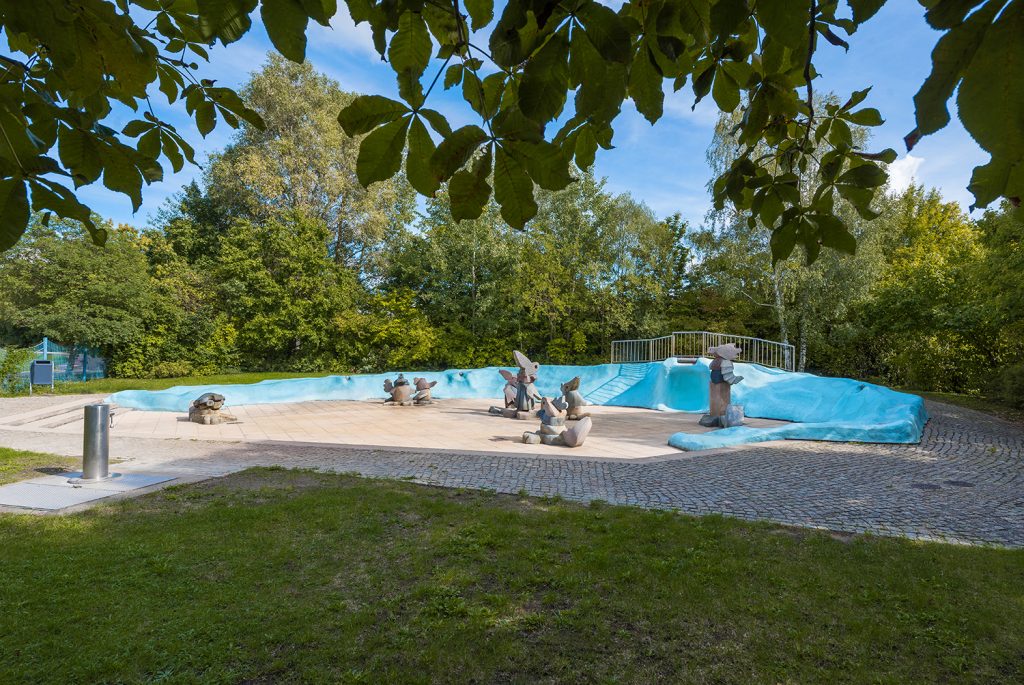 Wasserspielplatz Grünzug Geraer Ring