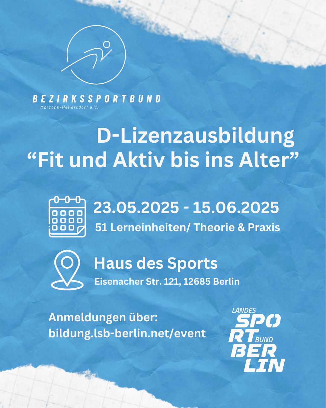 D-Lizenzausbildung „Fit und Aktiv bis ins Alter“