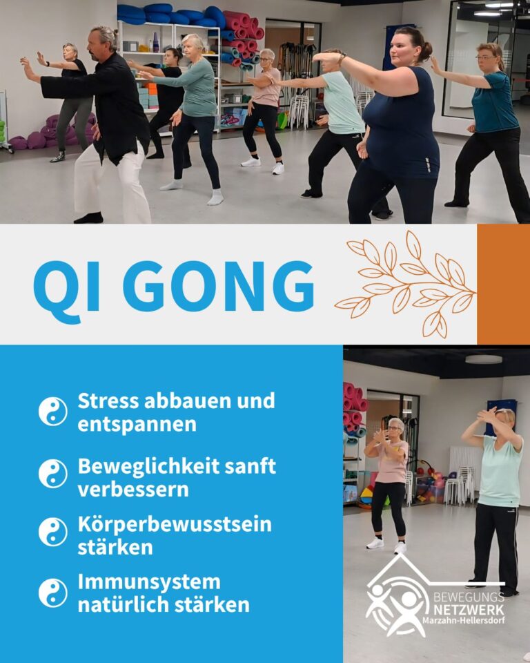 Gruppe QiGong-Teilnehmer:innen
