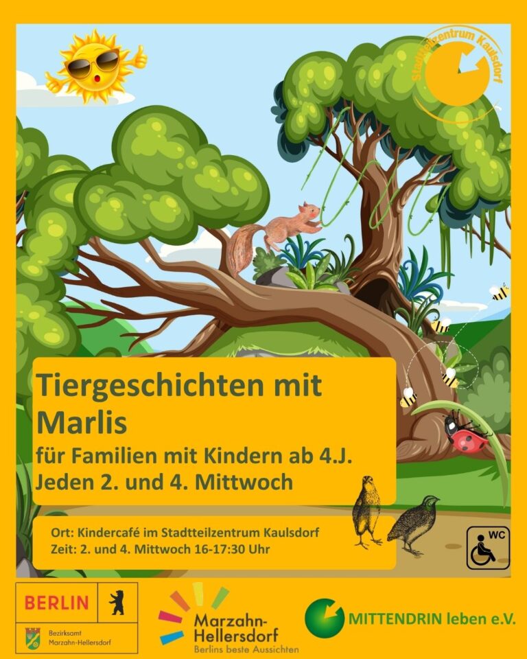 Tiergeschichten mit Marlis 2025 768x960