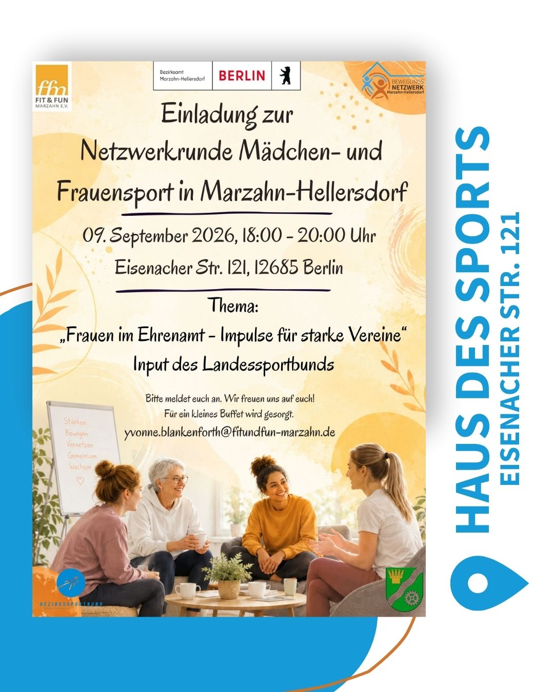 Beitragsbild Netzwerkrunde Frauen